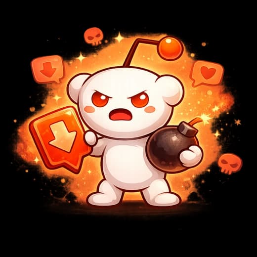 Reddit downvotes example